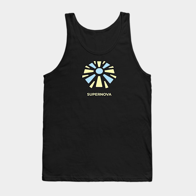 Supernova Astronomy Original Concept Tank Top by Science Design